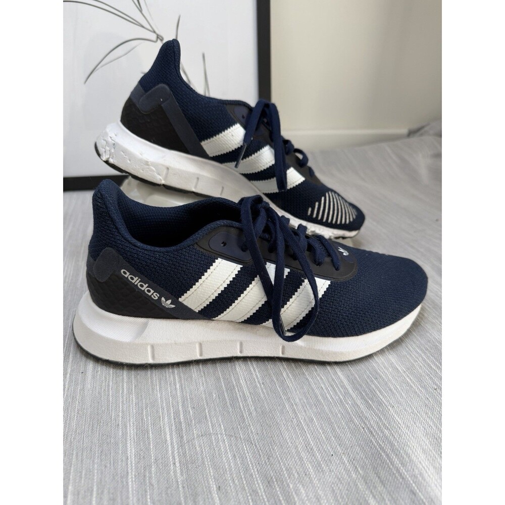 Adidas Swift Sz 7 Run RF Collegiate Navy Cloud White Mesh Running Shoes FW1707